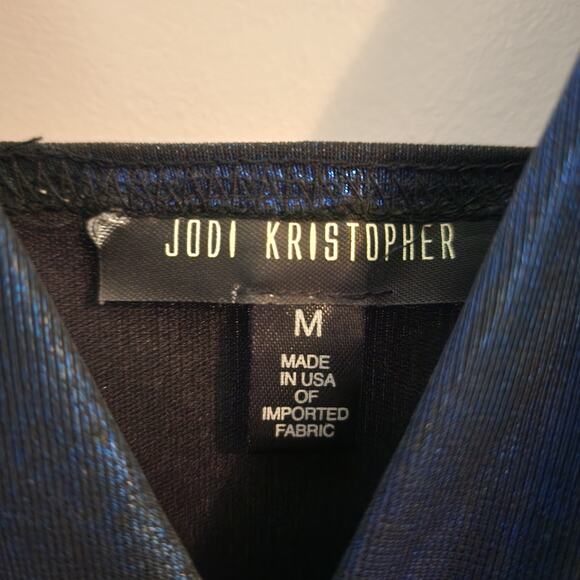 Vintage Womens Dress Medium Babydoll Y2K Mini Sheer Overlay Formal HOCO Bow - Picture 5 of 8